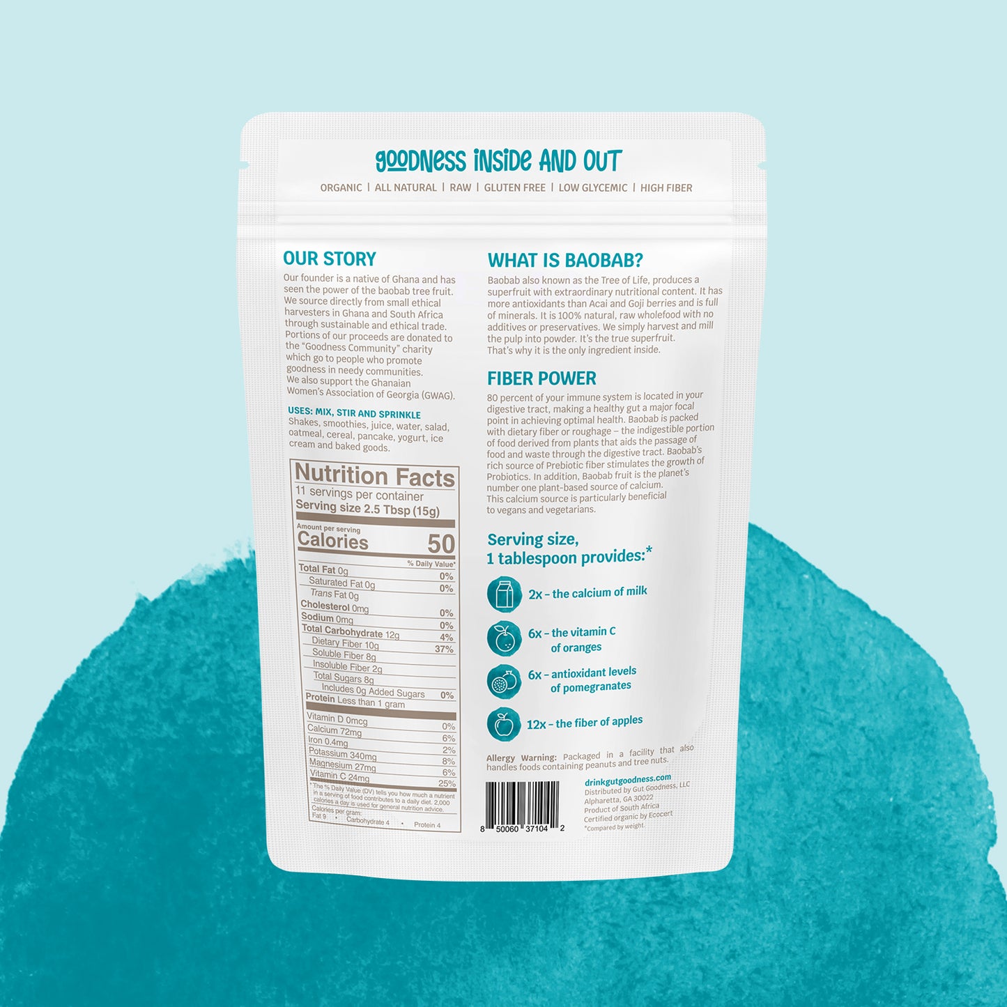 Gut Goodness 6 oz Powder: Nourish Your Body Daily